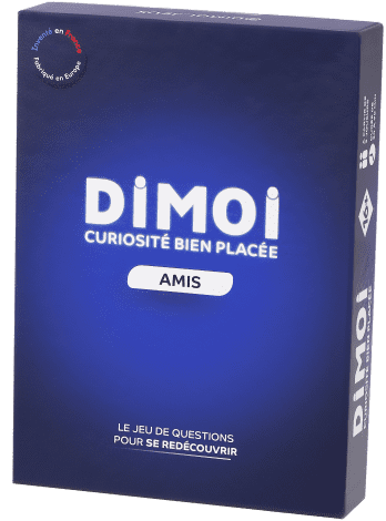 Boite du jeu DIMOI jeu de questions entre amis
